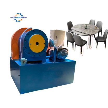 Metal Furniture Legs Hydraulic Cone Pipe Diameter Reducing Machines, Manual Tapering Tube End Forming Rotary Swaging Machine