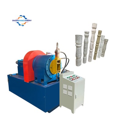 DR-50 Manual Hydraulic Round Metal SS Iron Tube Embossing Machine Rotary Swaging Machine For Decoration