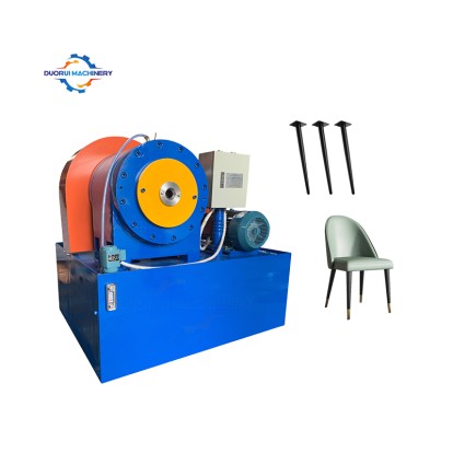 Rotary swaging tube tapering machine for furniture stainless steel foot