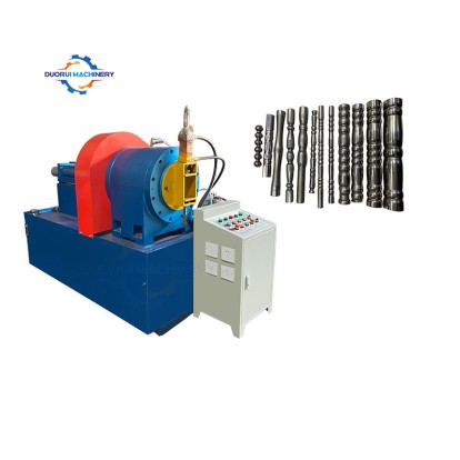 Experienced factory decorative metal flower tube pipe embossing machine