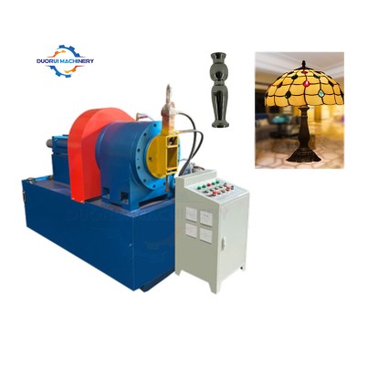 DR-76 New Wonder Decorative Metal Fence Steel Swaging Used Wrought Iron Aluminium Roller Tube Pipe Embossing Machine Price