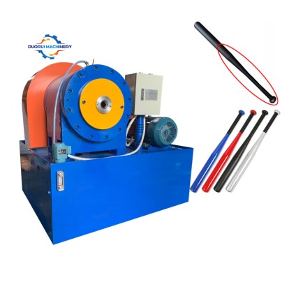 taper pipe end forming diameter reducing machine