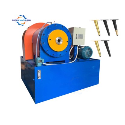 Long server life manual taper pipe end forming diameter reducing machine