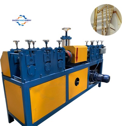 Iron SS Mental pipe design machine tube threading/twisting machinery