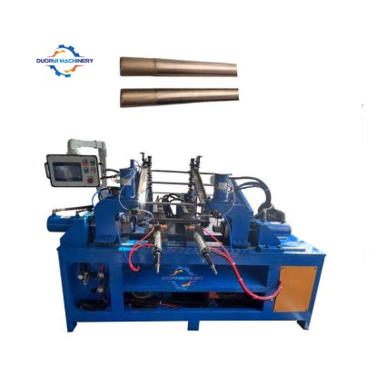 CNC Automatic Double Head Stainless Steel Pipe Reducing Machine Metal Pipe End Forming Shrinking Machine