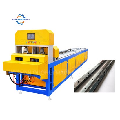 Automatic Pipe Hole Punching Machine and Steel Pipe Cutter for Square Tube Cutting