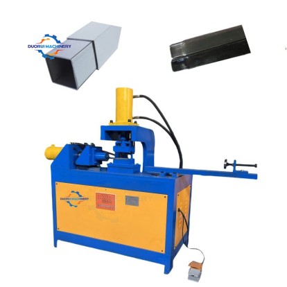 Hydraulic Square Pipe Connection Tube Steel Pipe Tube Head Reduce Diameter Joints Pressing Pipe End Forming Machine