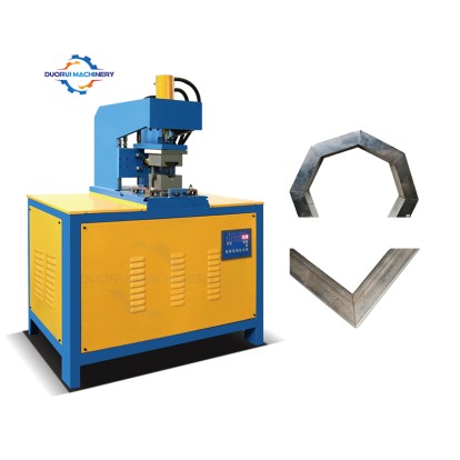 Hydraulic 90 Degree Angel Corner Notcher Tube Notching Machine Pipe Notching Machine for Sheet Metal