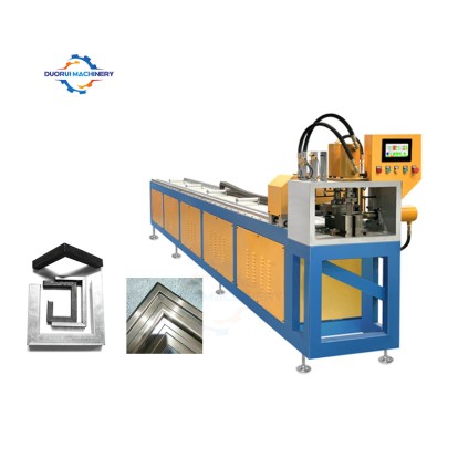 Display Shelf Rack Square Pipe Tube Hydraulic Angle Notching Machine 45 90 Degree Miter CNC AUTO Punching Machine