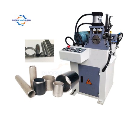 Inside and Outside Chamfering for Iron Pipe bar Chamfering Machine